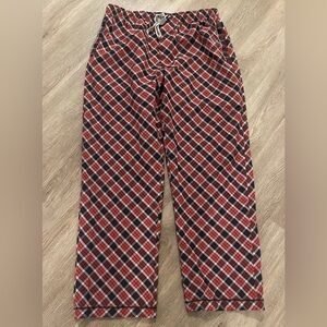 Psycho Bunny Plaid Pajama Lounge Pants Mens Large